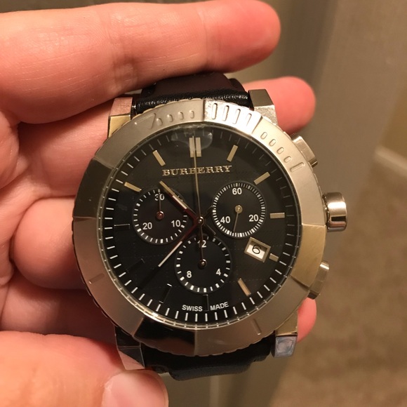 Burberry Other - Burberry Chrono Black Dial Men’s Watch